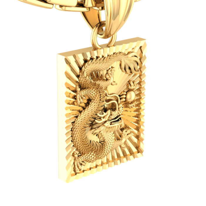 24K Gold Pendant
