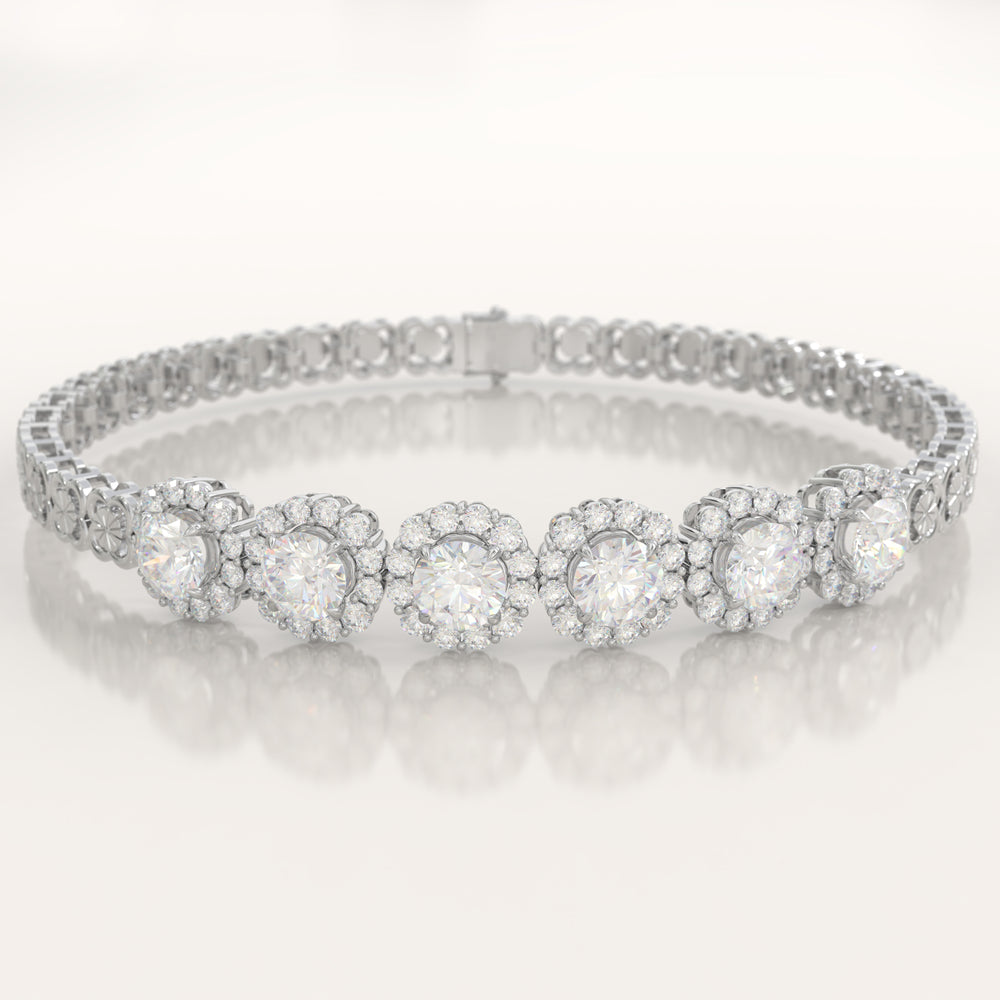 Diamond Bracelet Mounting L10302