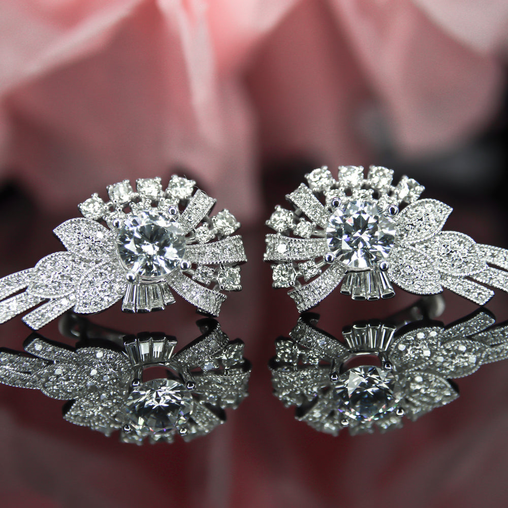 Diamond Earrings E10659