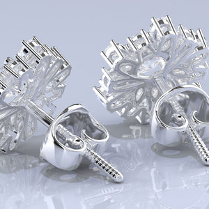 Diamond Earrings Mouting E10975