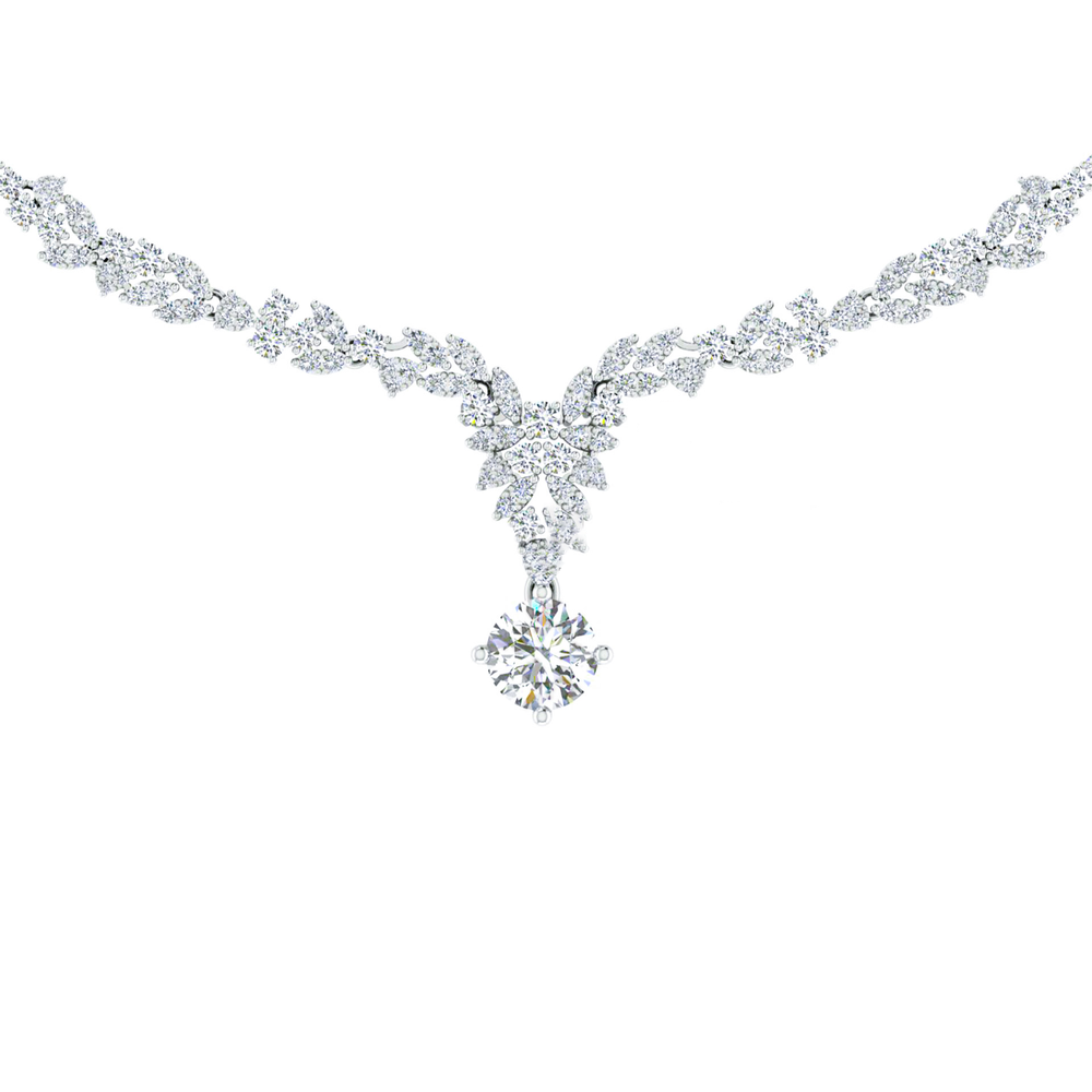 Diamond Necklace Mounting N10023