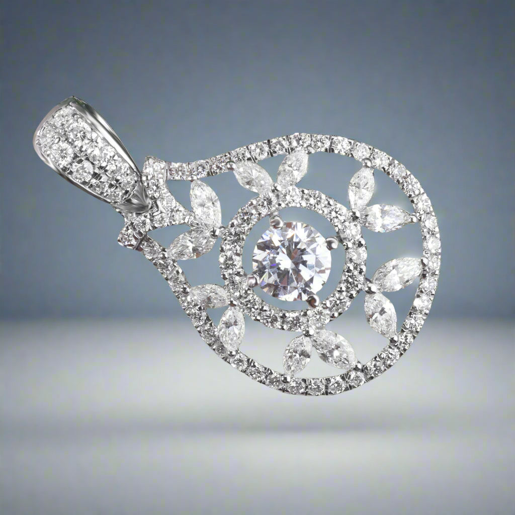 Diamond Pendant Mounting — Hung Phat