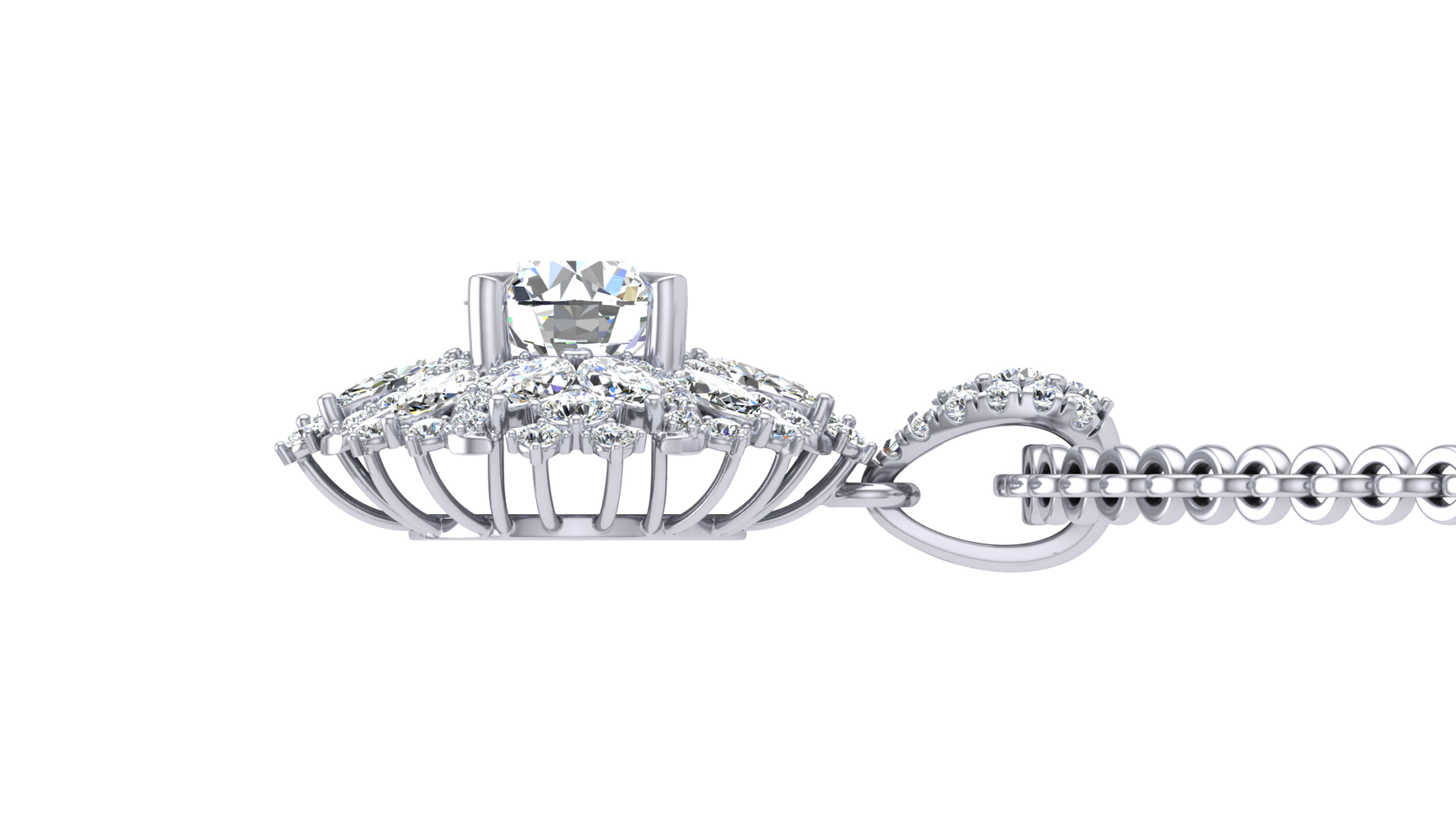 Diamond Pendant Mounting P11121