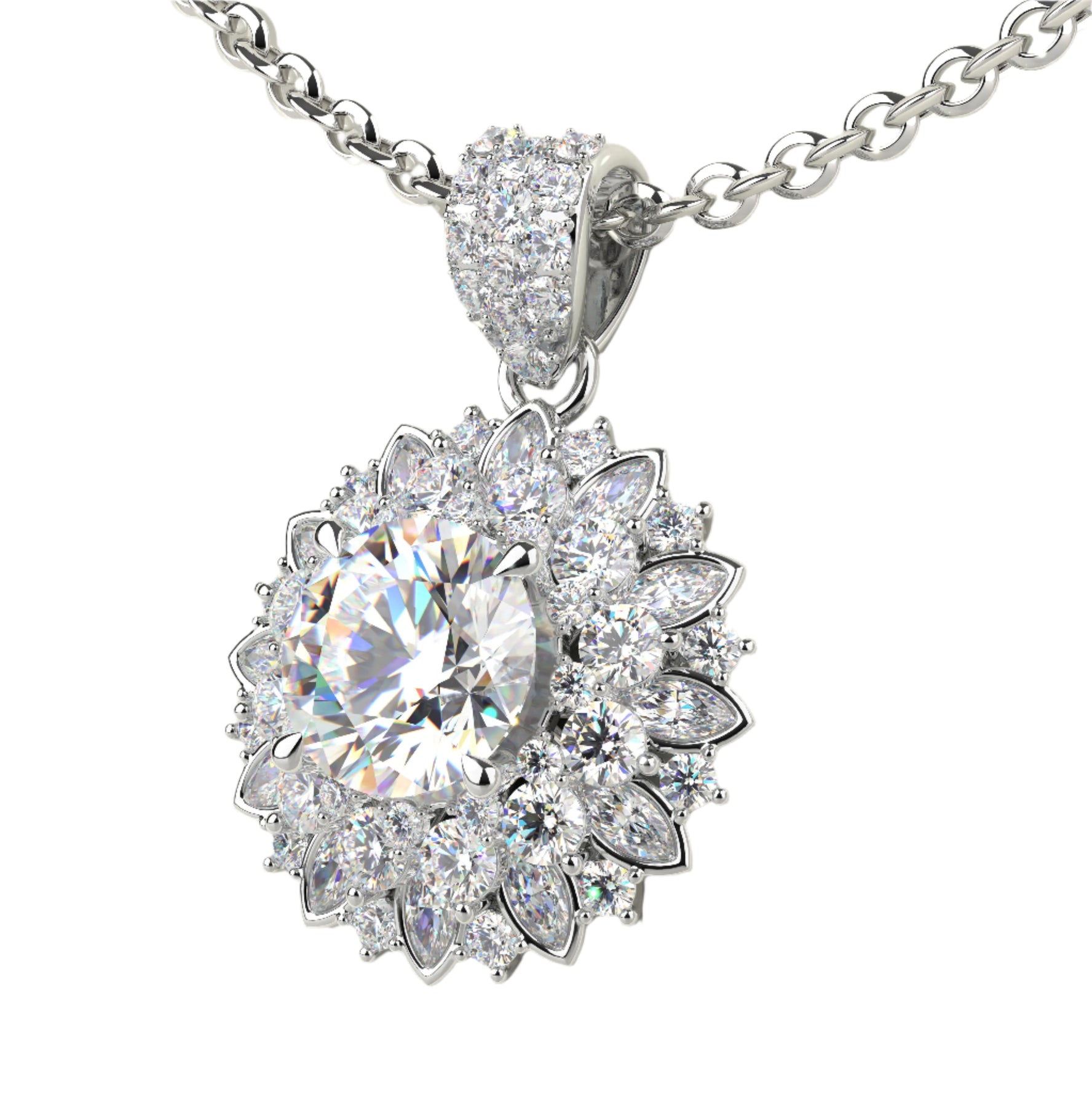 Diamond Pendant Mounting P11137