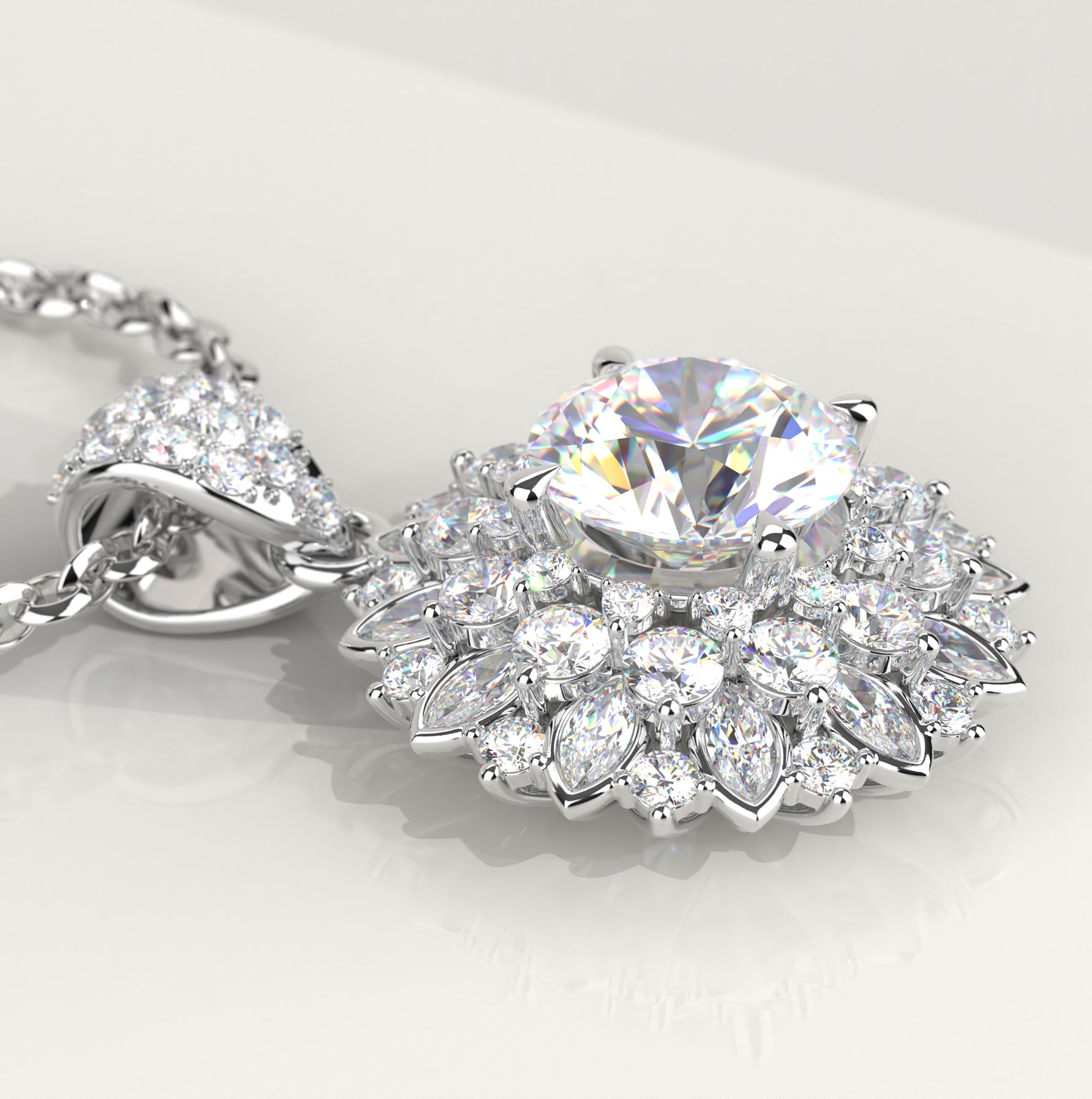 Diamond Pendant Mounting P11137