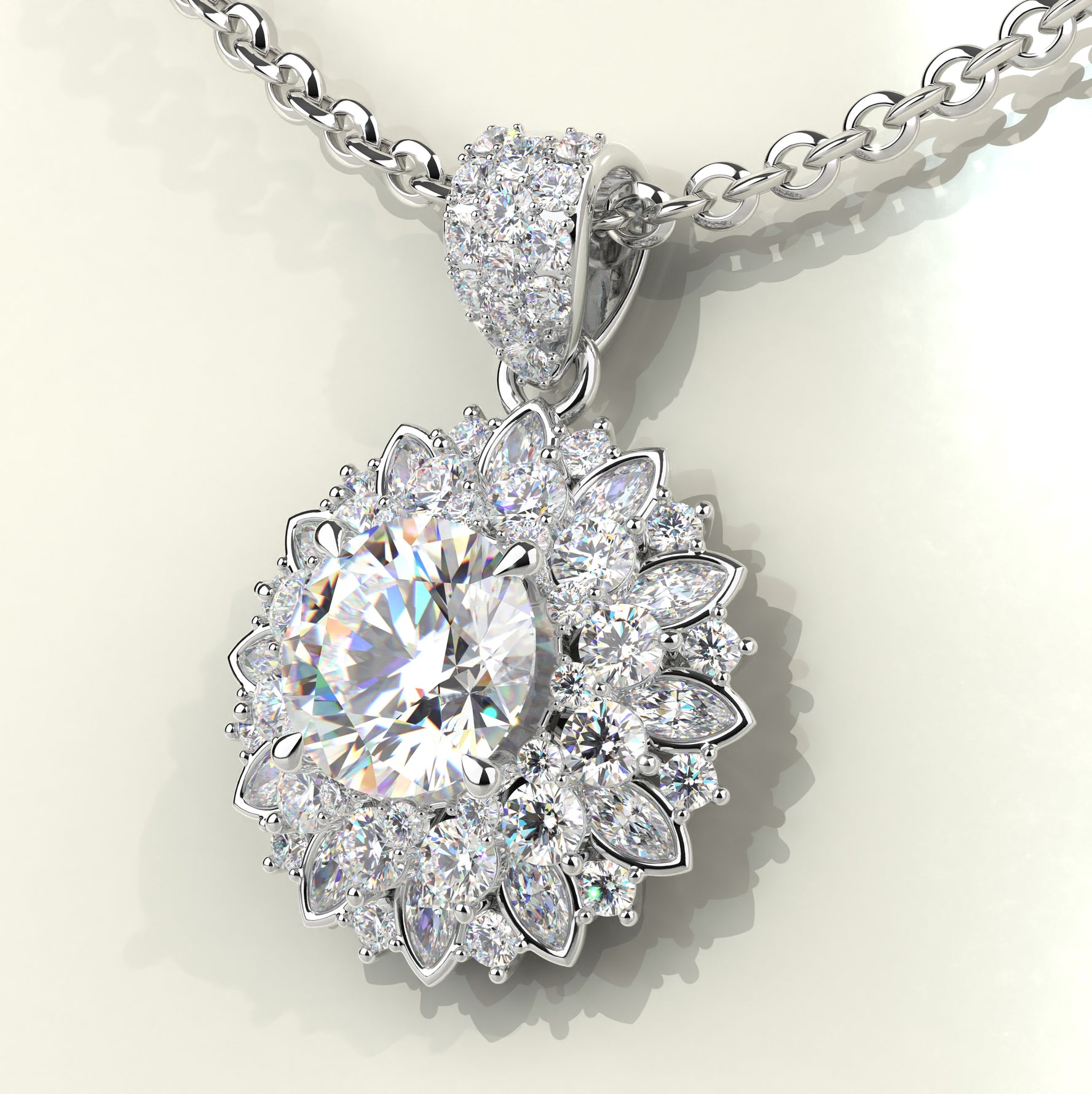 Diamond Pendant Mounting P11137