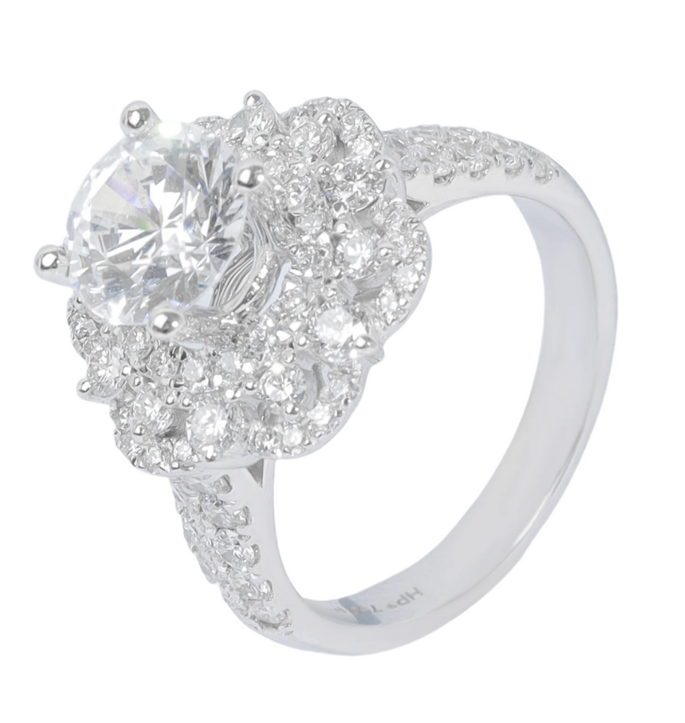 Diamond Ring Mounting B12092