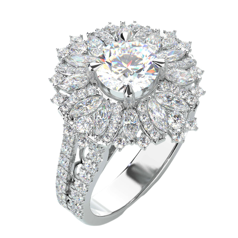 Diamond Ring Mounting B12509