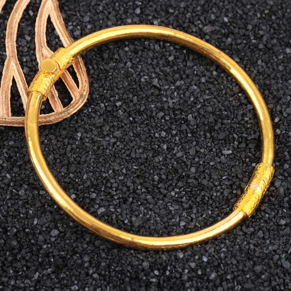 24K Gold Bangle G10401