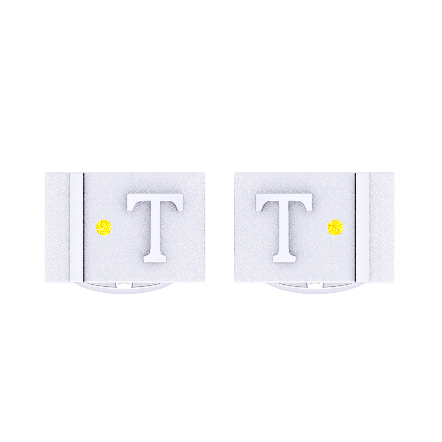 Diamond Cufflink K10023