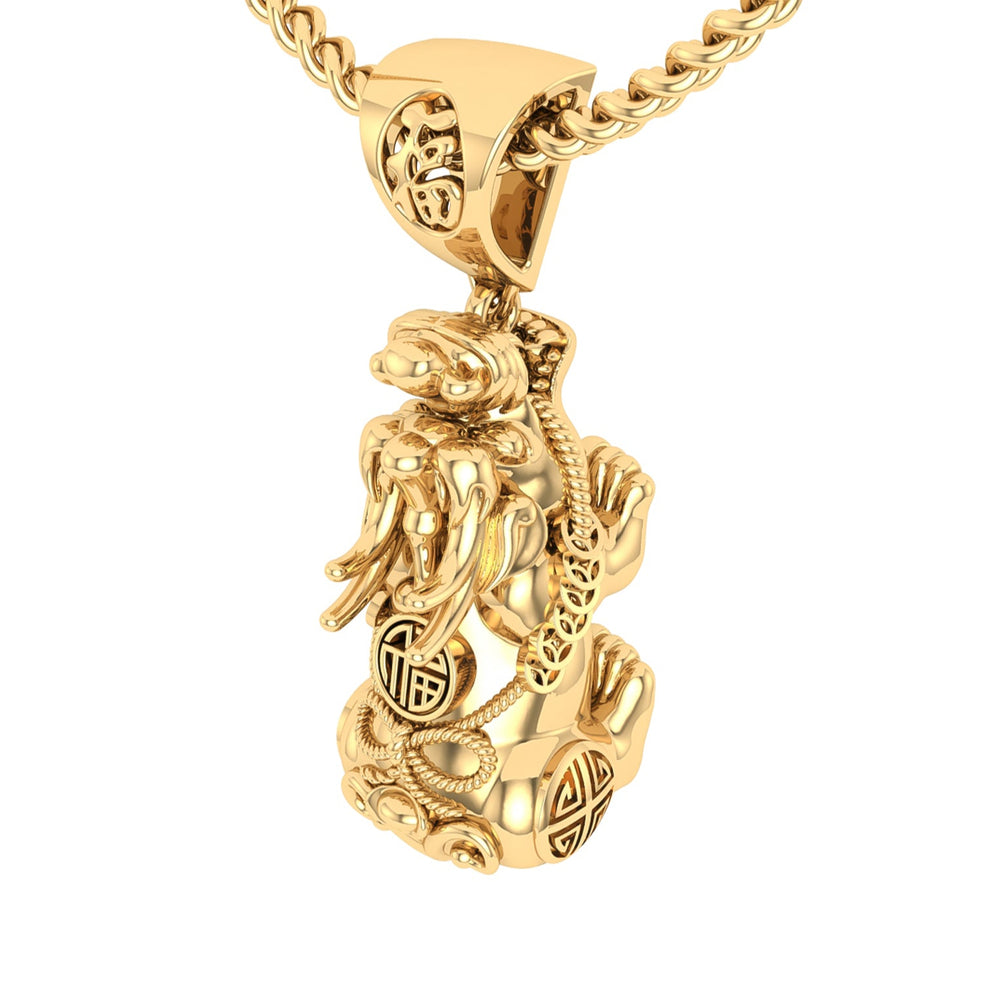 24K Gold Pendant