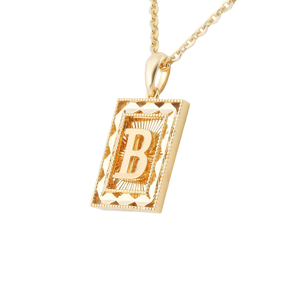 18K Gold Pendant P10681