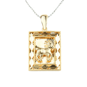 18K Gold Pendant P10861