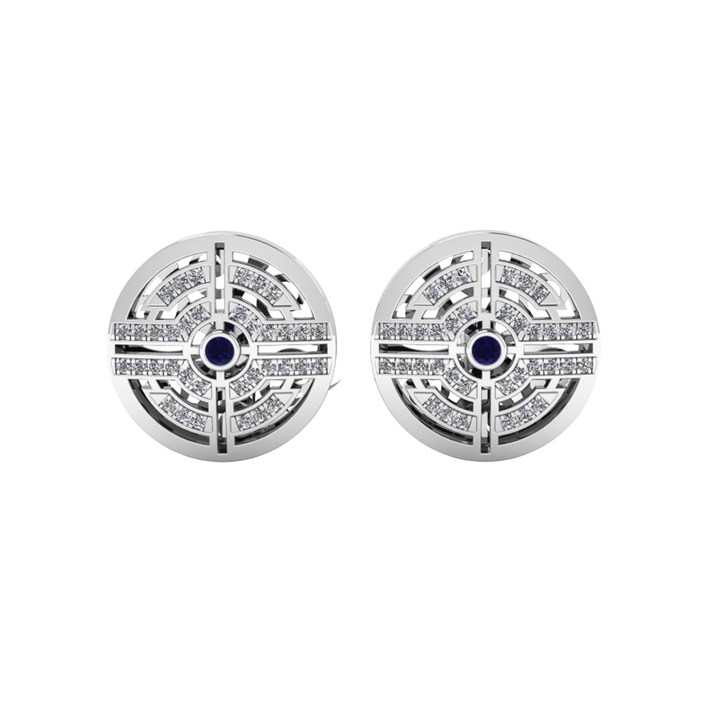 Diamond Cufflink K10003