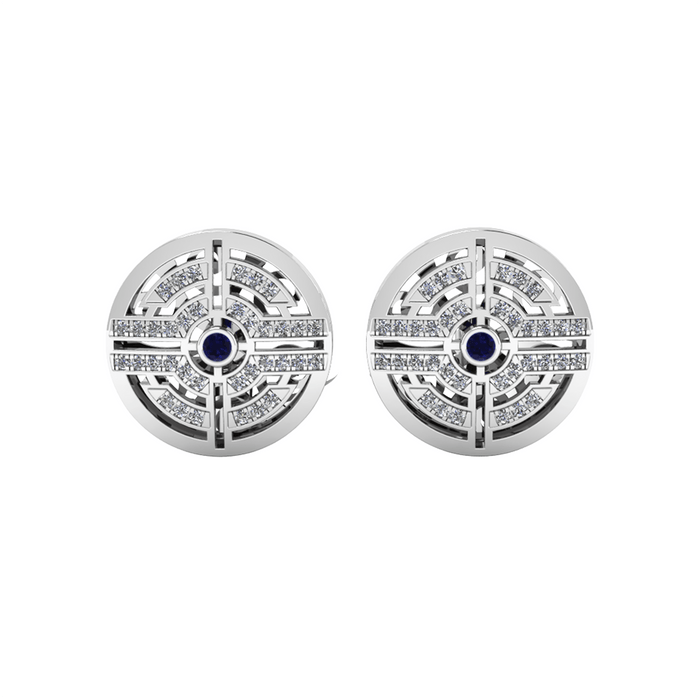 Diamond Cufflink K10003