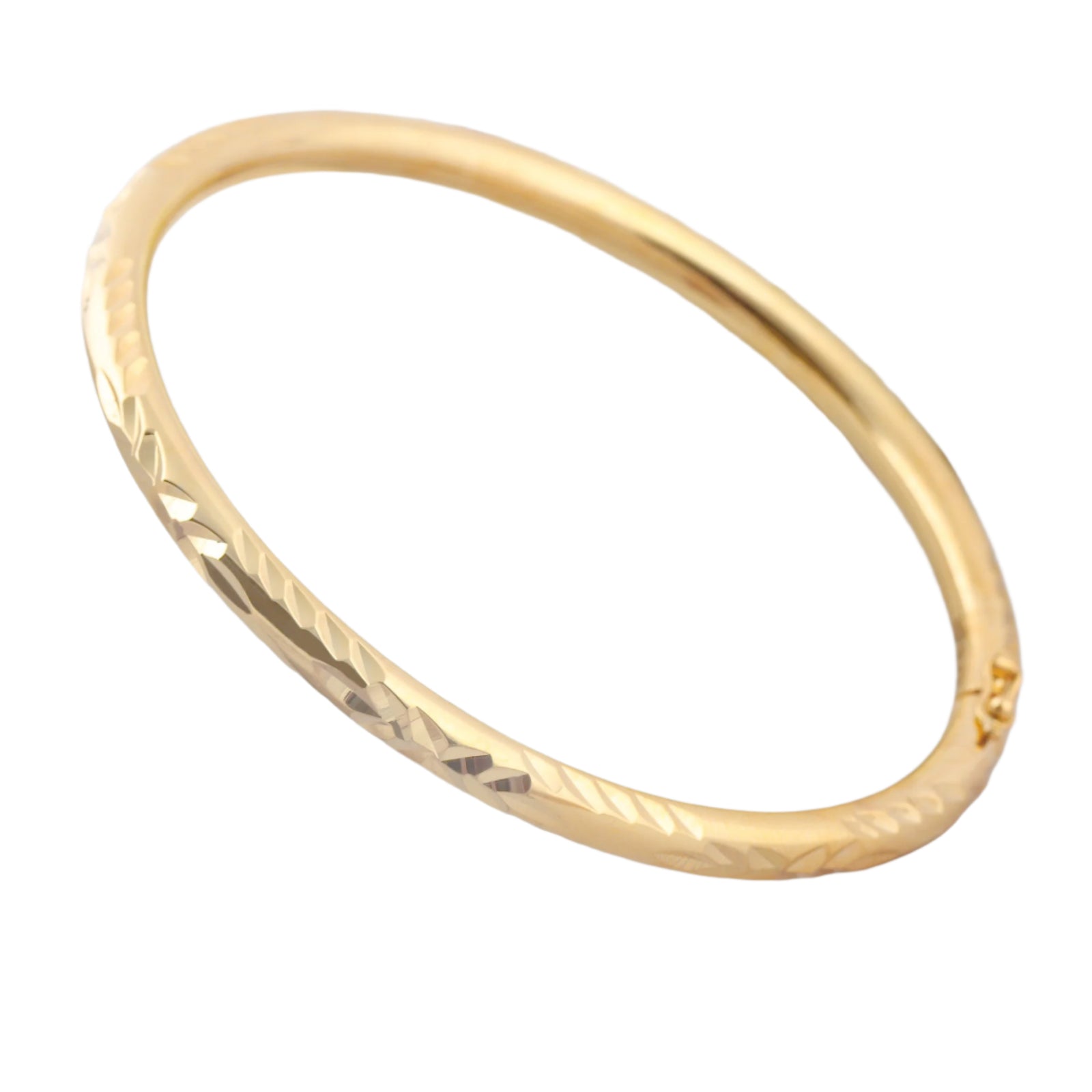 18K Gold Bangle G10378