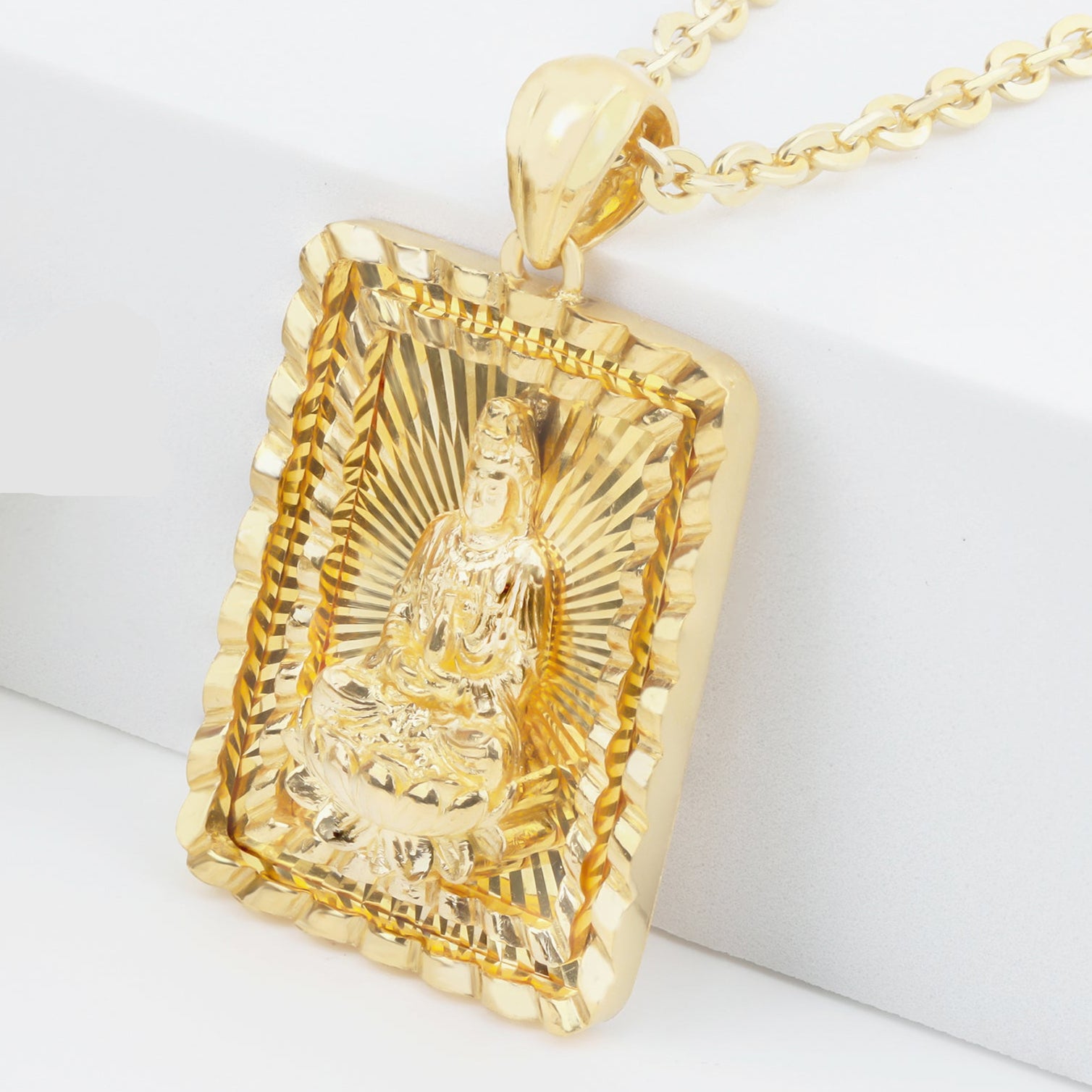 24K Gold Pendant