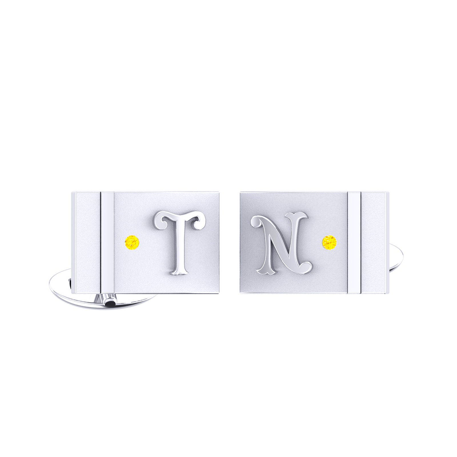 Diamond Cufflink K10033