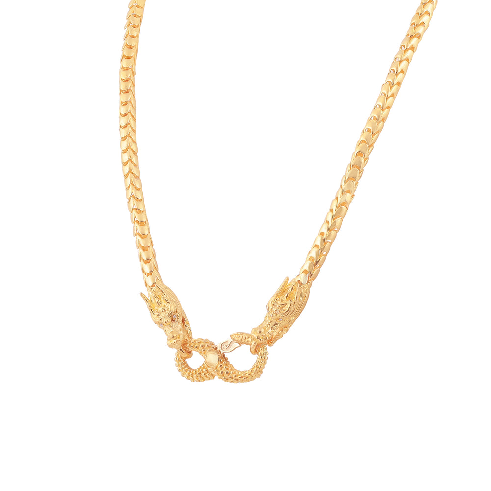24K Gold Necklace N10203