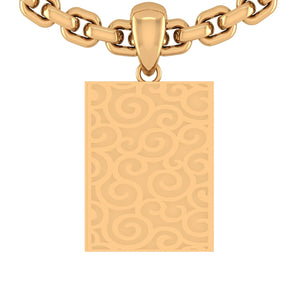 24K Gold Pendant