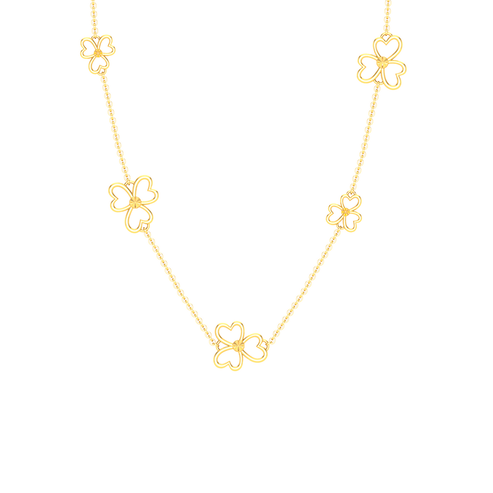 18K Gold Necklace N10184