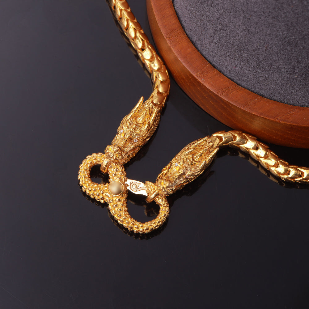 24K Gold Necklace N10203
