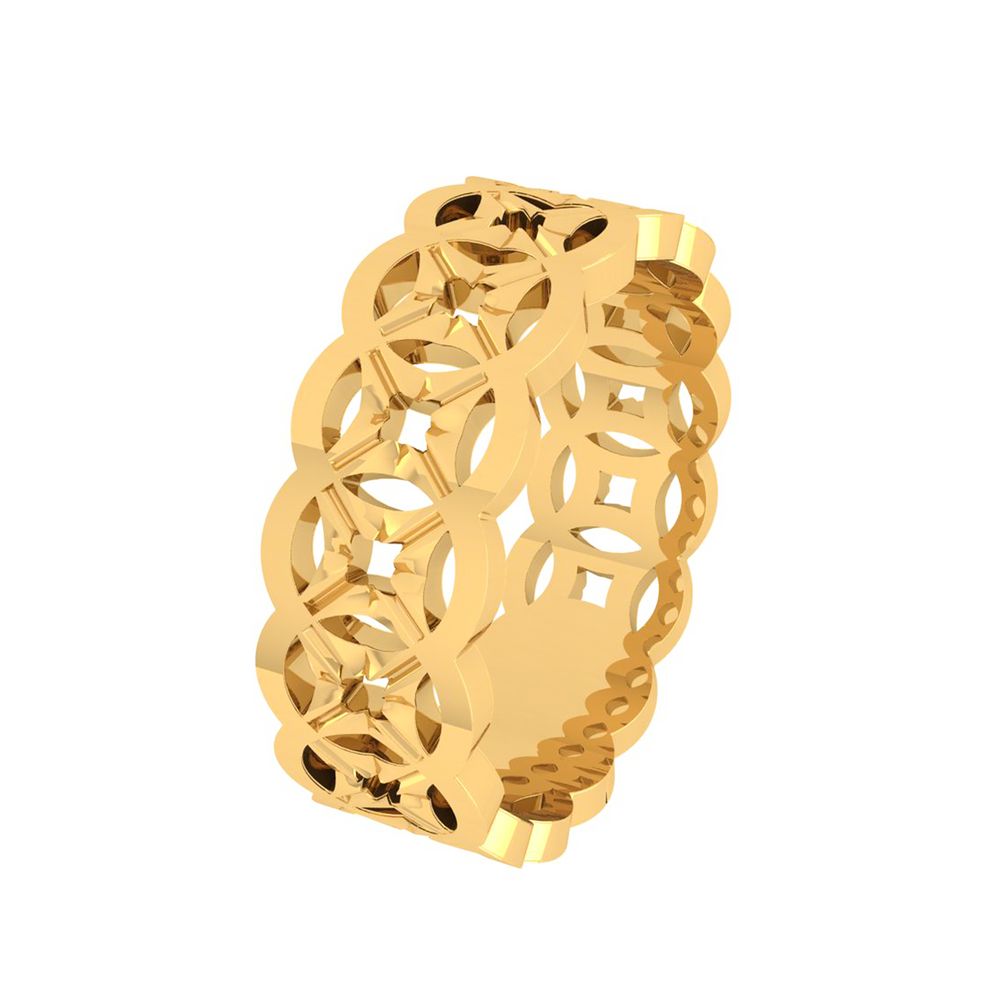 24K Gold Ring D10772