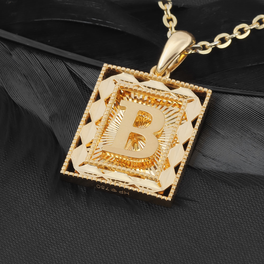 18K Gold Pendant P10681