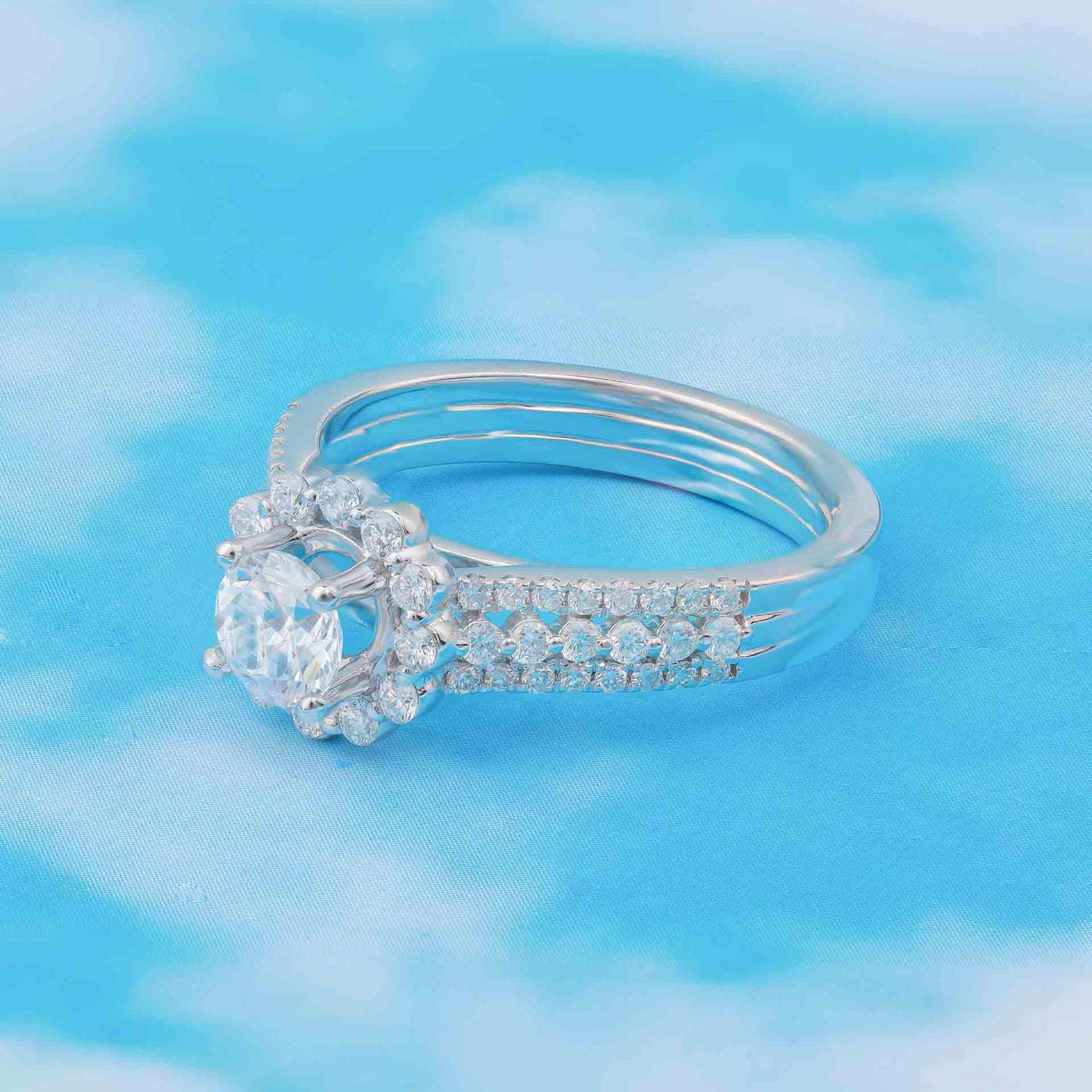 Diamond Ring Mounting B2813