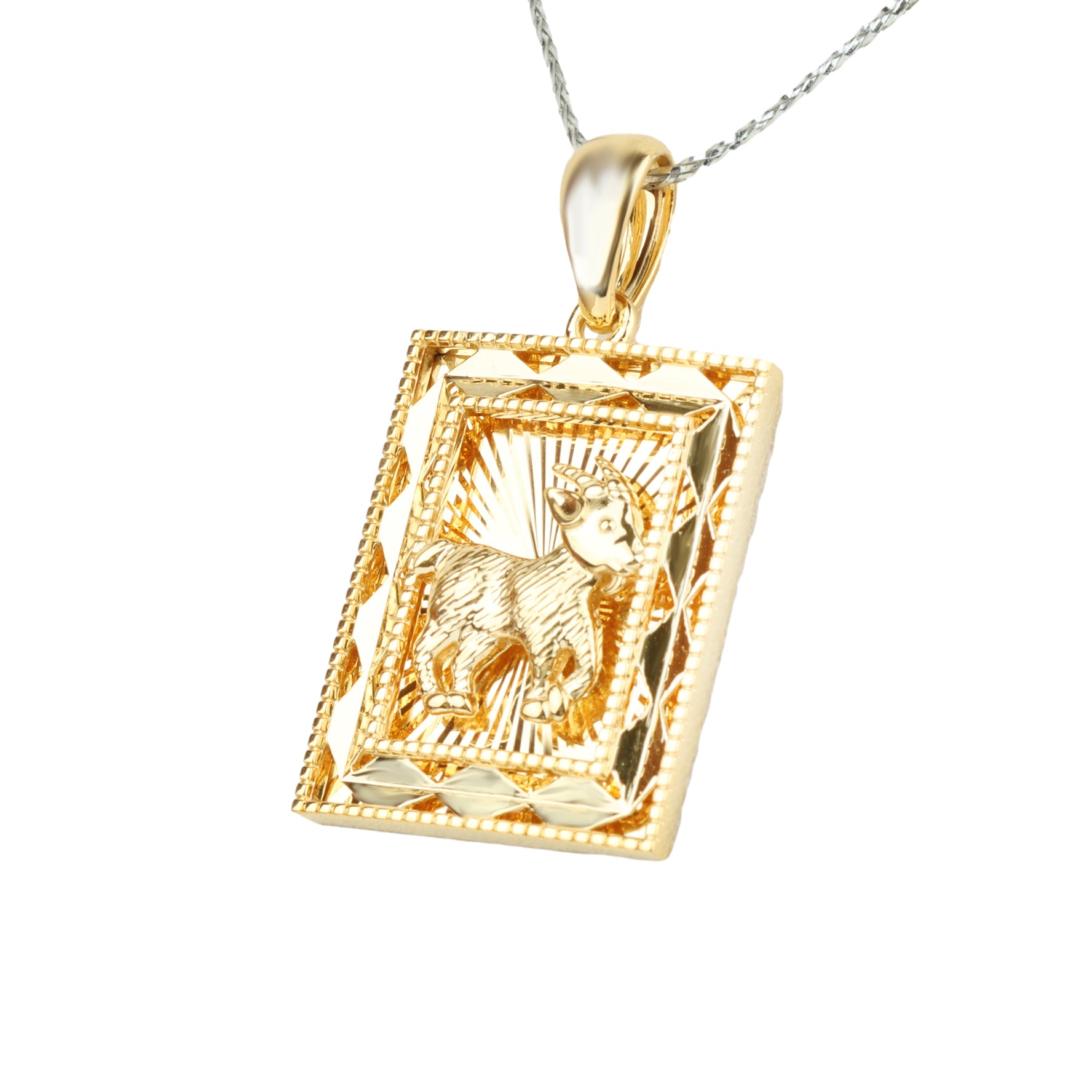 18K Gold Pendant P10861