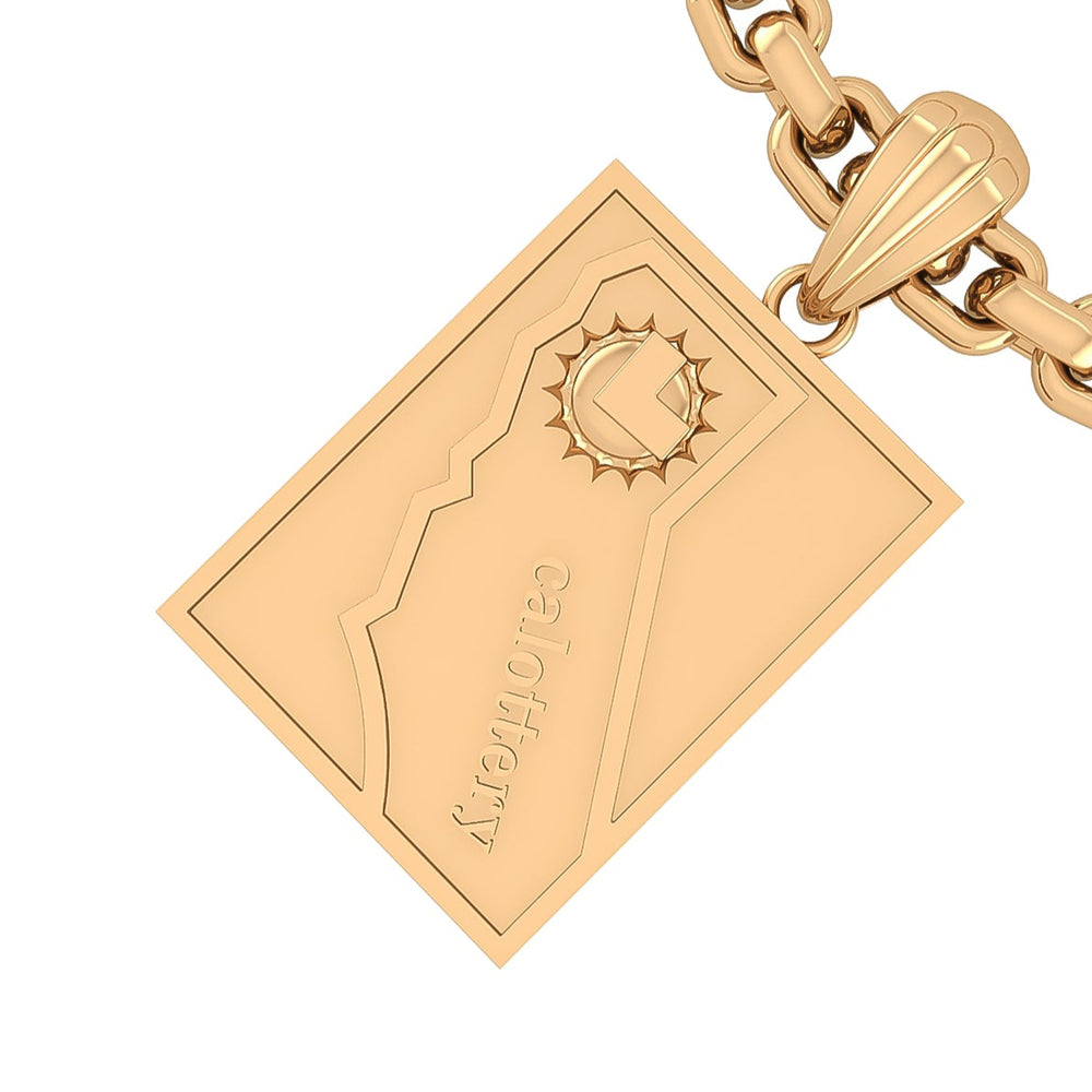 24K Gold Pendant