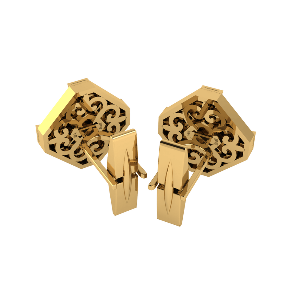 Diamond Cufflink K10008