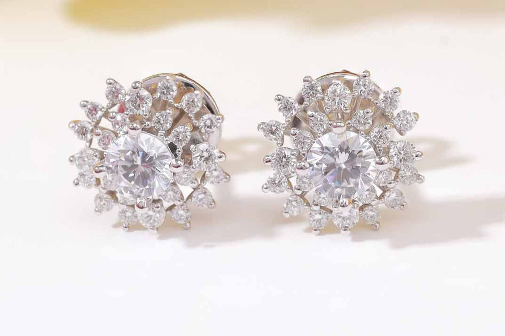 Diamond Earrings Mounting E10789