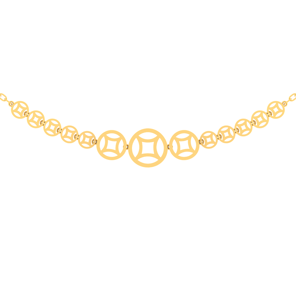 24K Gold Necklace N10119