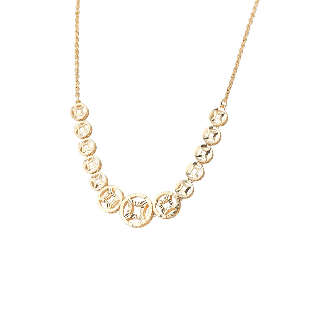 18K Gold Necklace N10167