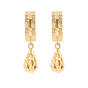 24K Gold Earring E10886