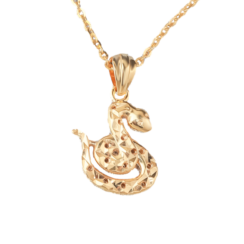 18K Gold Pendant P10896