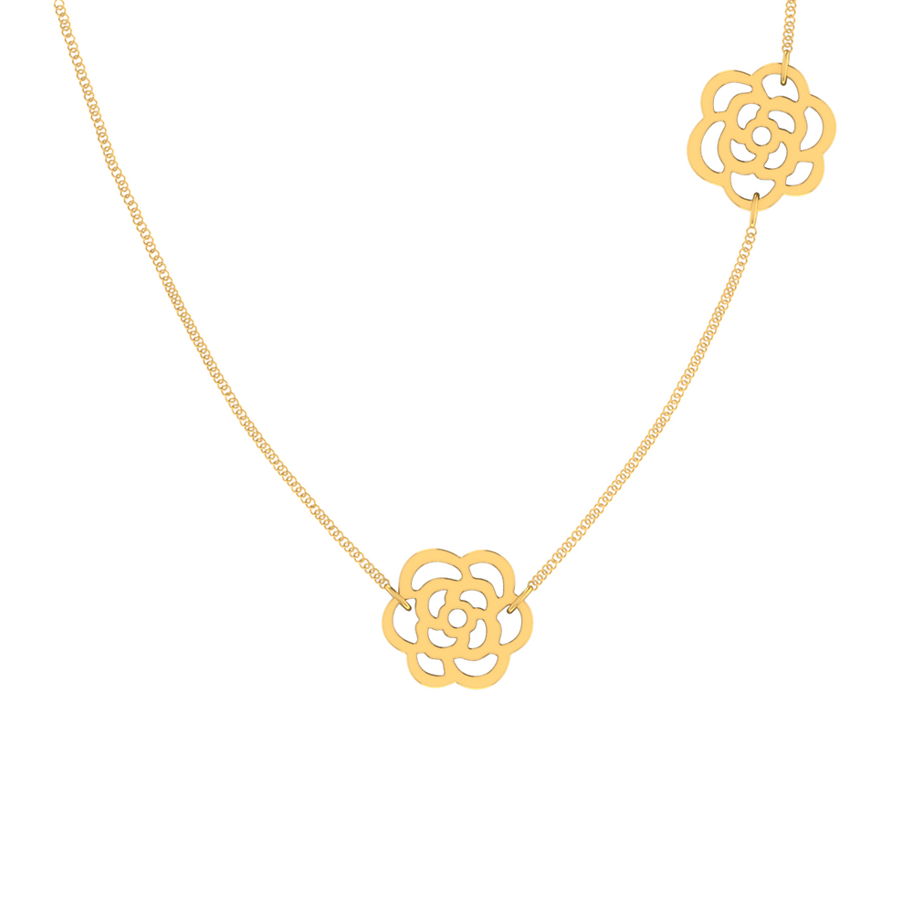 18K Gold Necklace N10002