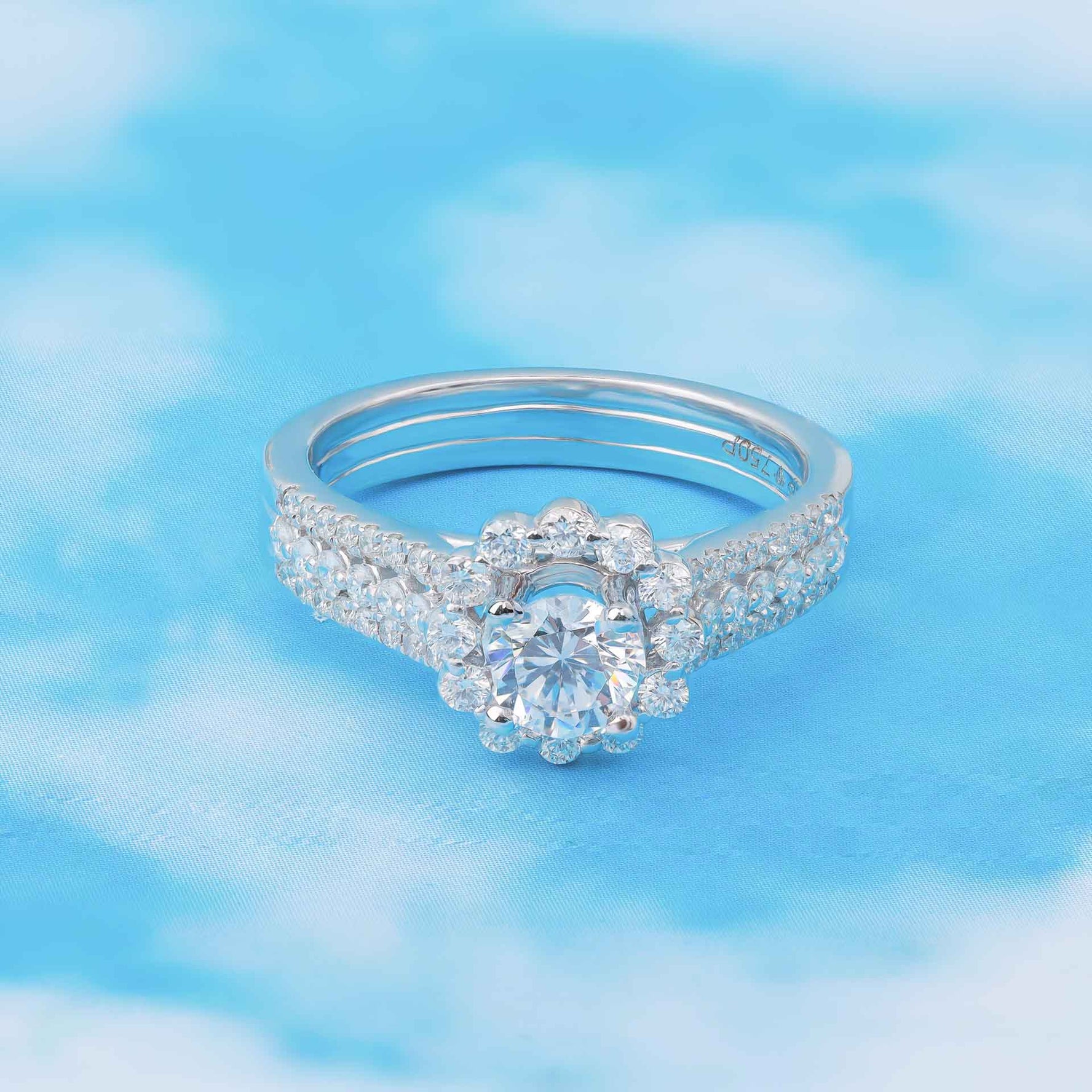 Diamond Ring Mounting B2813