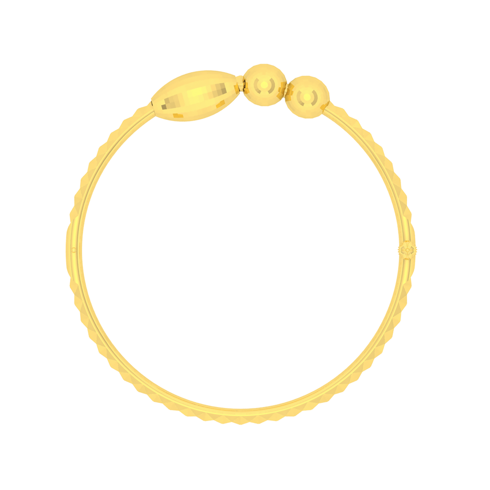 24K Gold Bangle