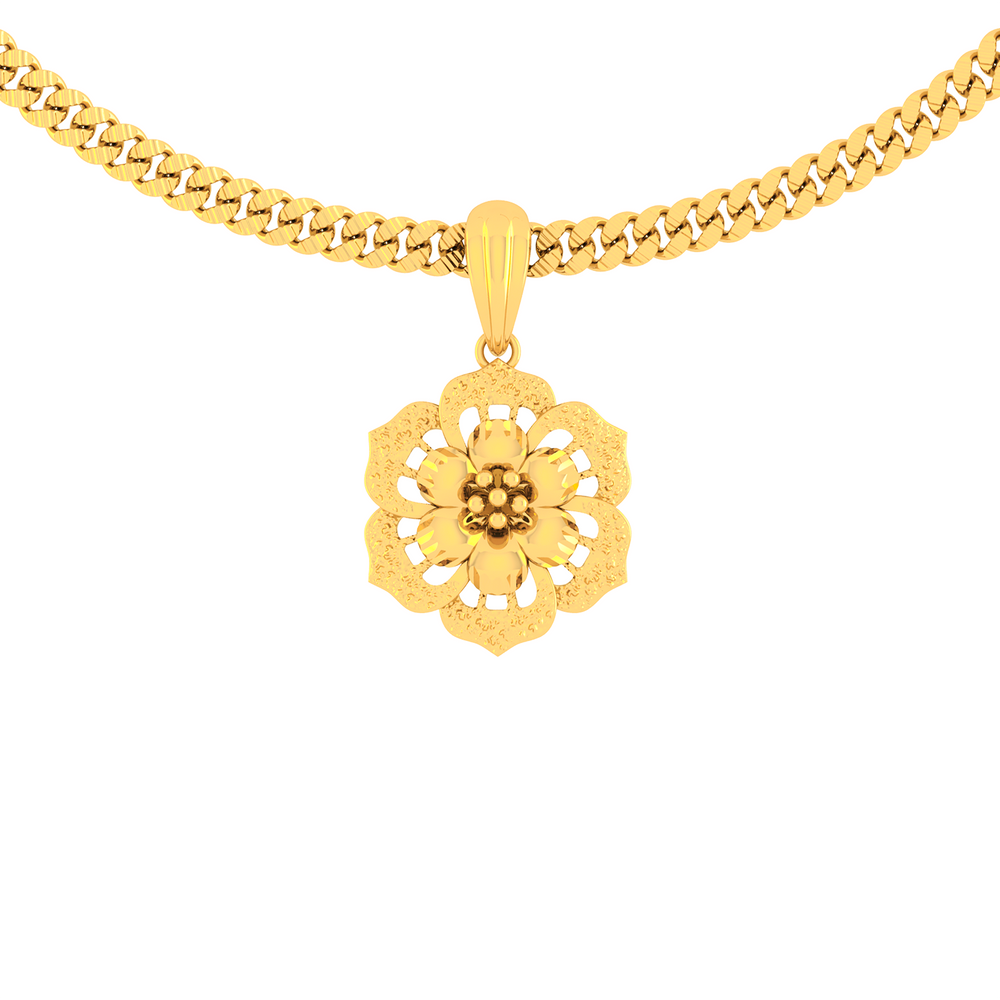 24K Gold Pendant P10663