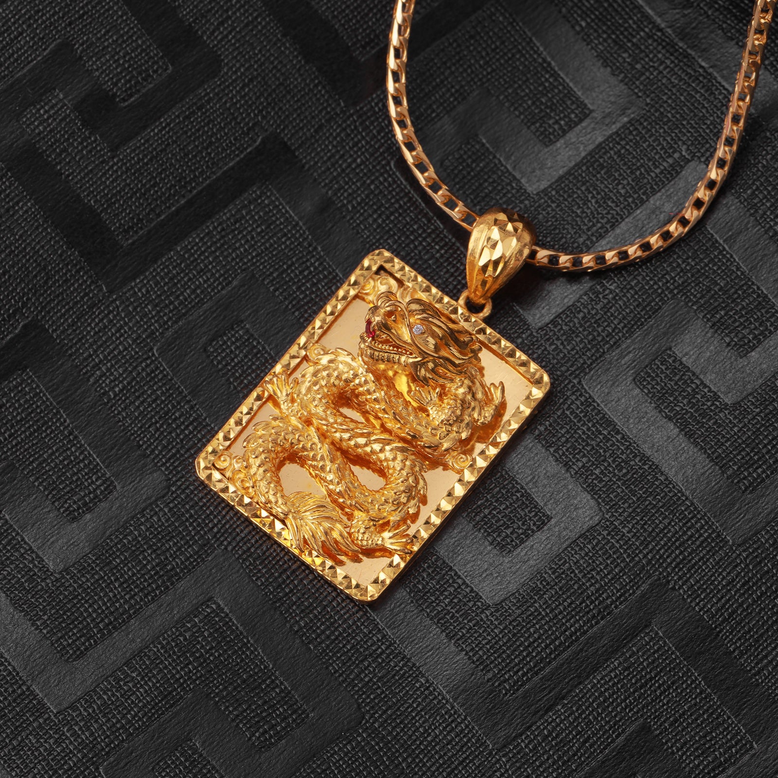 24K Gold Pendant