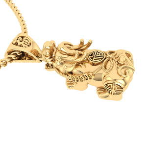 24K Gold Pendant
