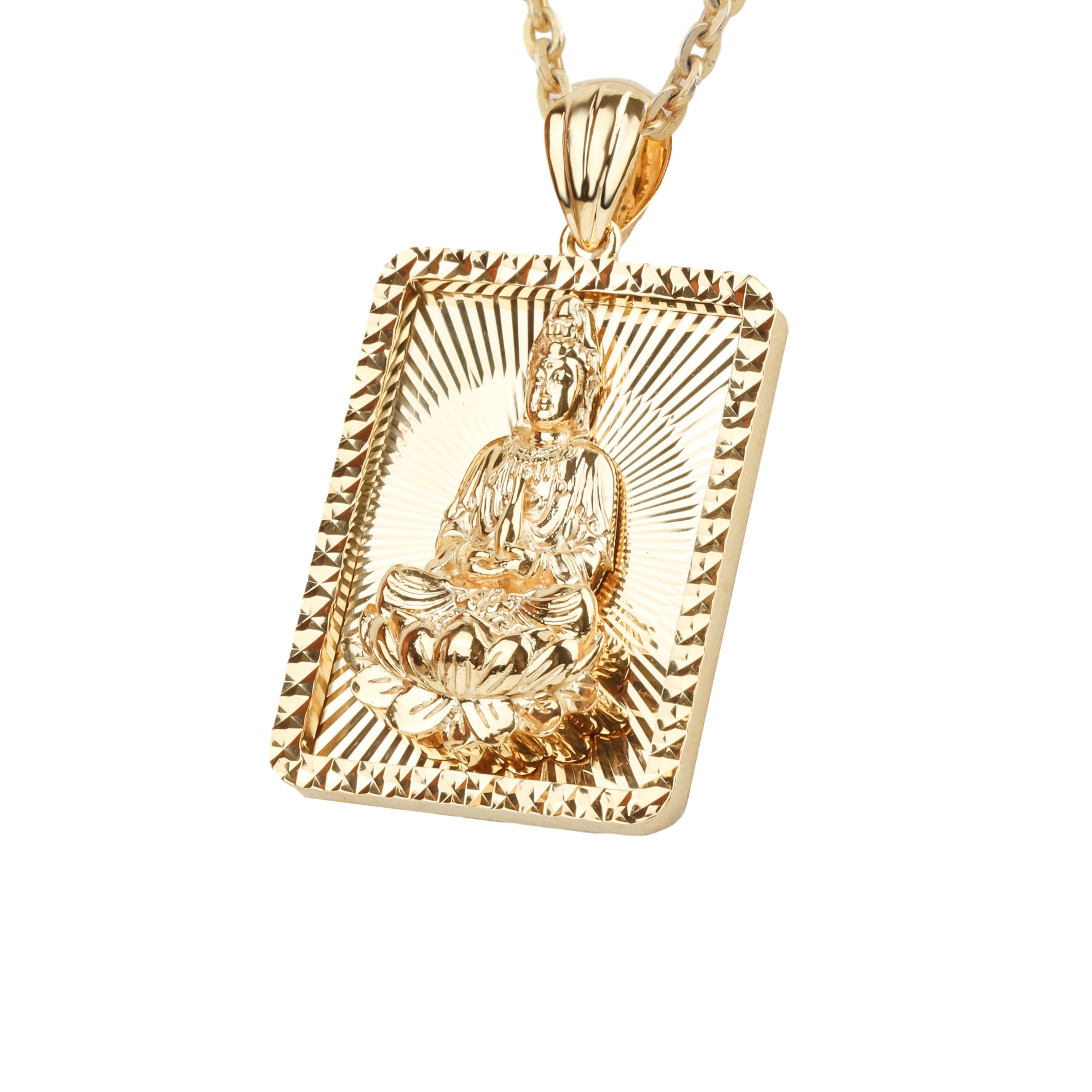 18K Gold Pendant P10859