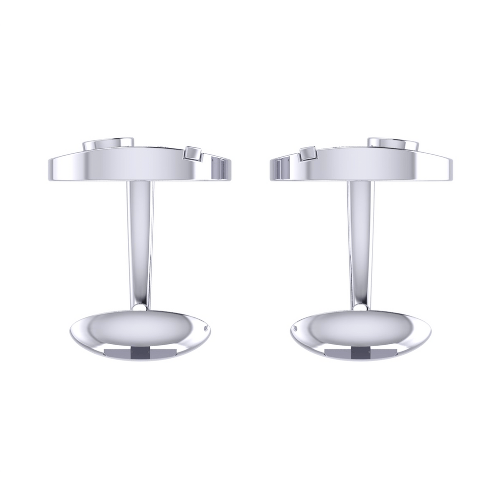 Diamond Cufflink K10031