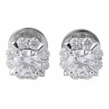 Diamond Earrings Mounting E10118