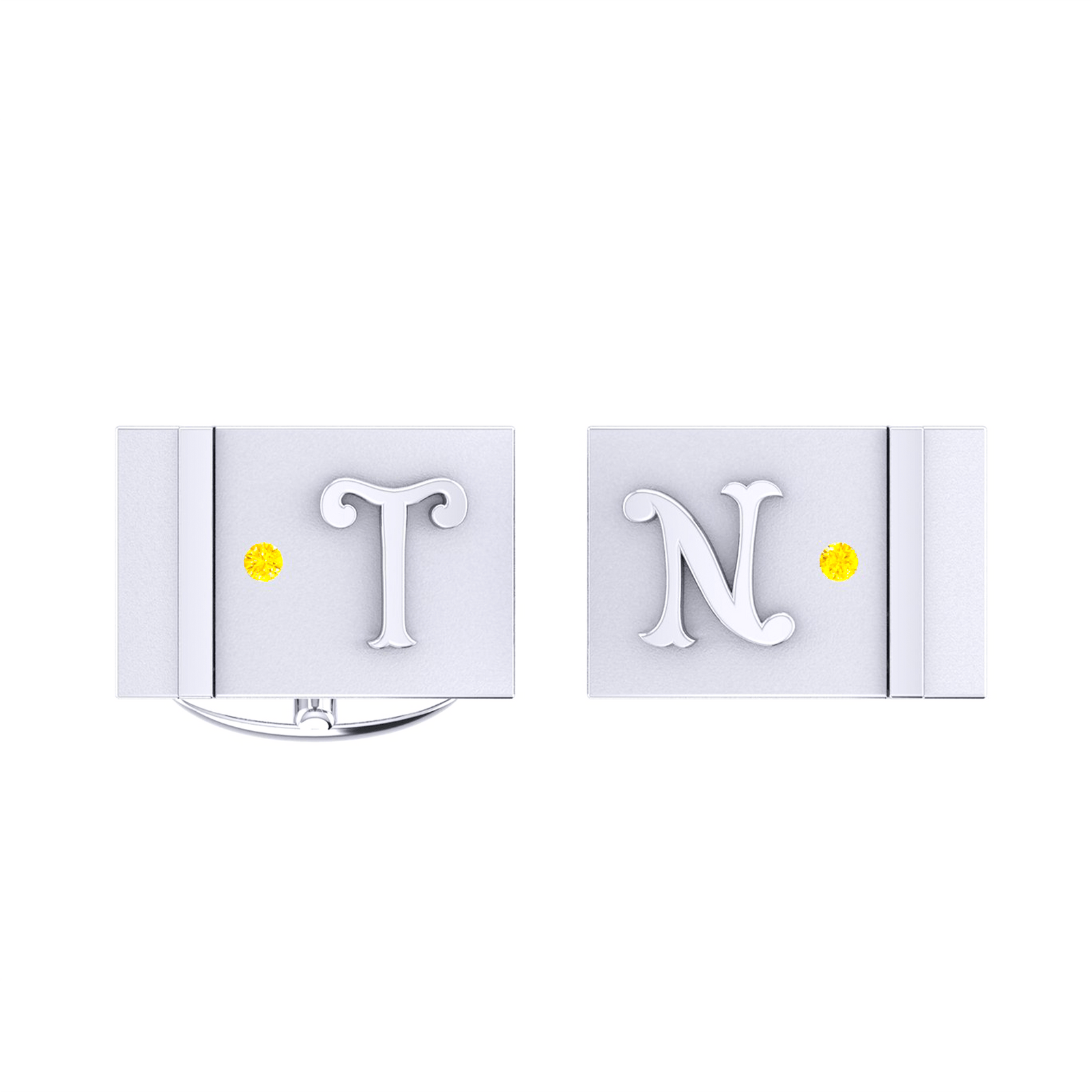 Diamond Cufflink K10033