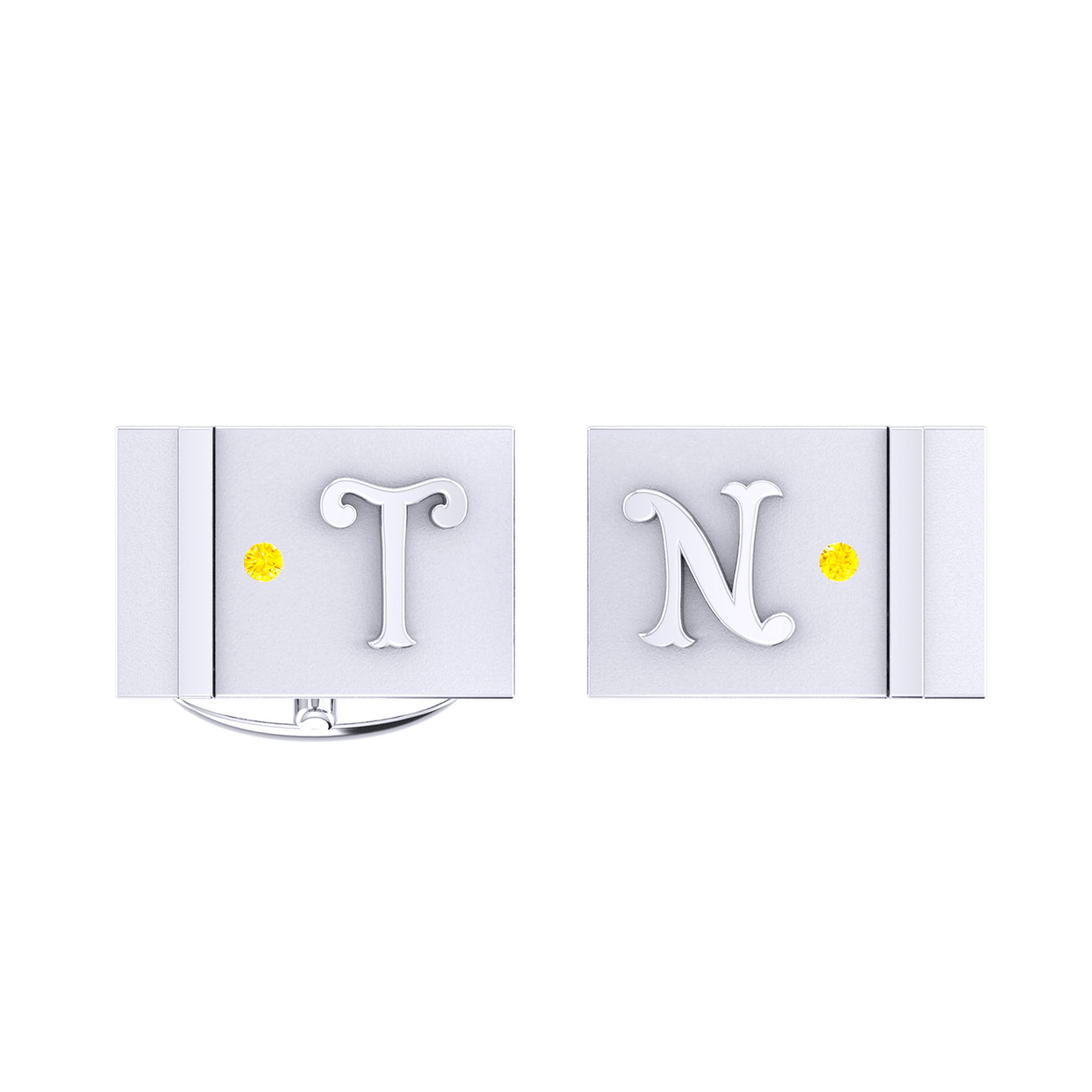 Diamond Cufflink K10033