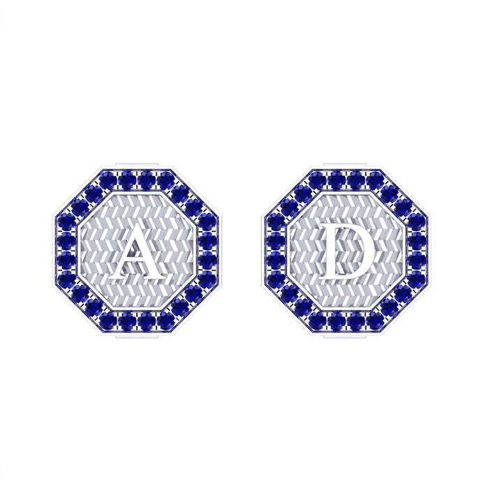 Diamond Cufflink K10009