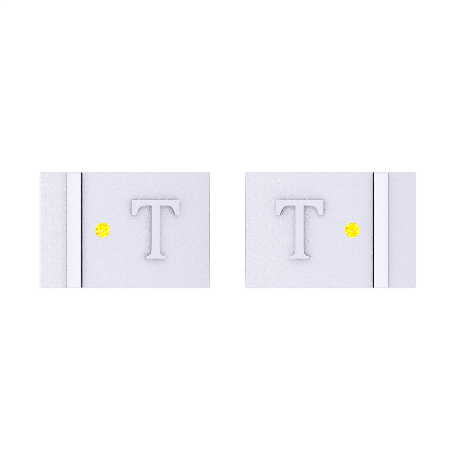 Diamond Cufflink K10023